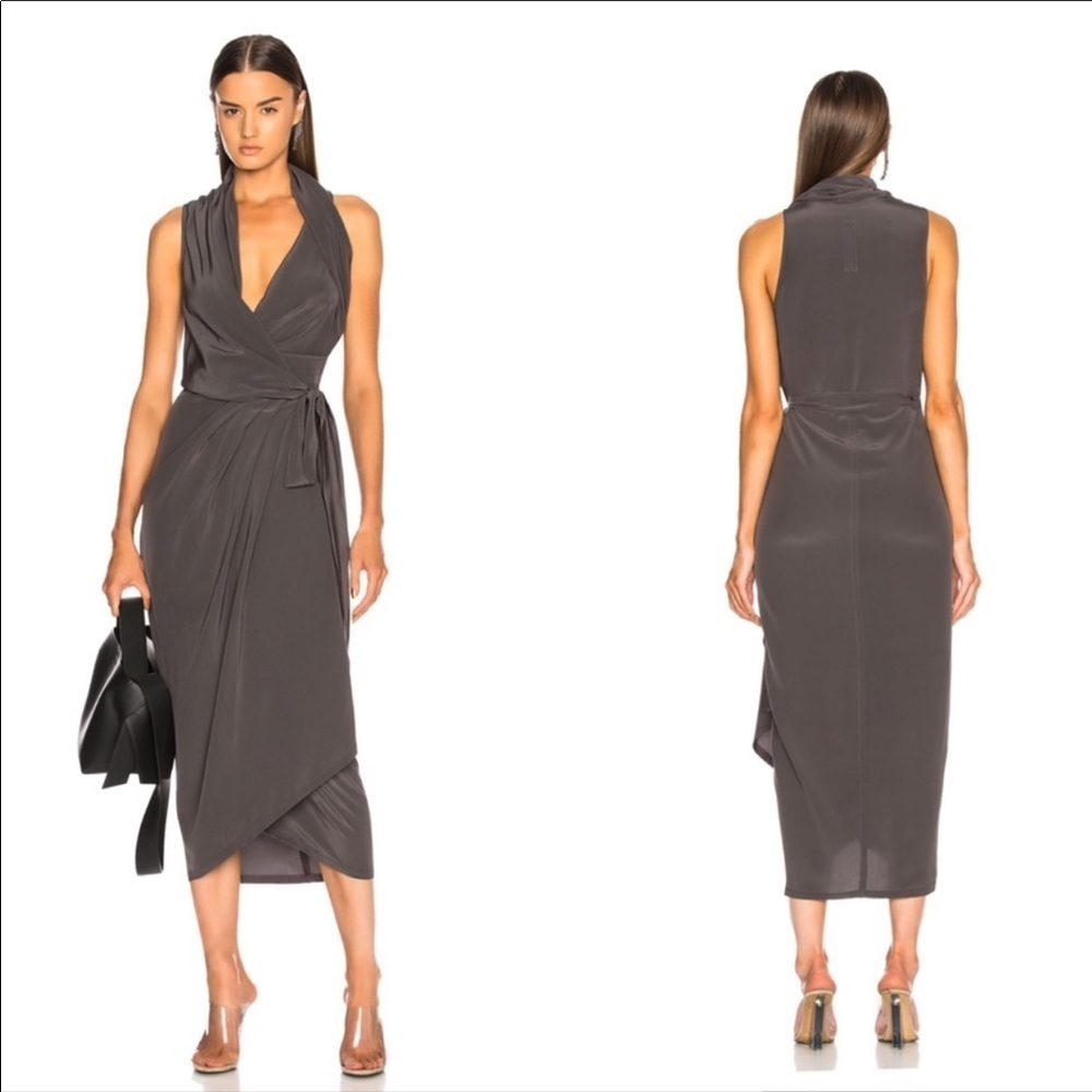 Rick Owens | limo wrap dress